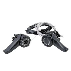 Manettes de vitesses 3X7 pour Shimano Tourney et autre VTT VTC