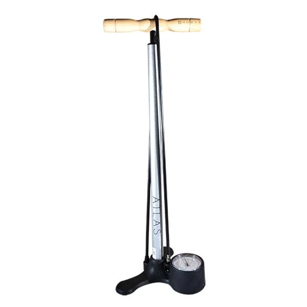 Foot pump KHEAX ACIER ATLAS GRIS 11BAR / 160PSI VS / VP