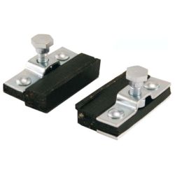 Paire de patins à vis déportée 40 mm