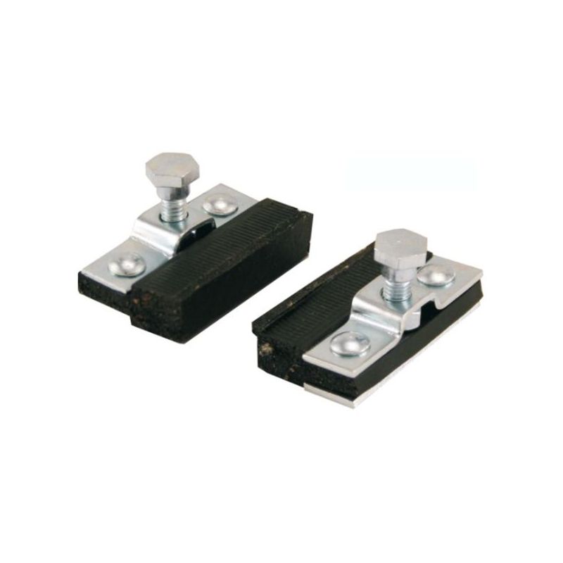 Pair of 40 mm brake pads offset screw glides