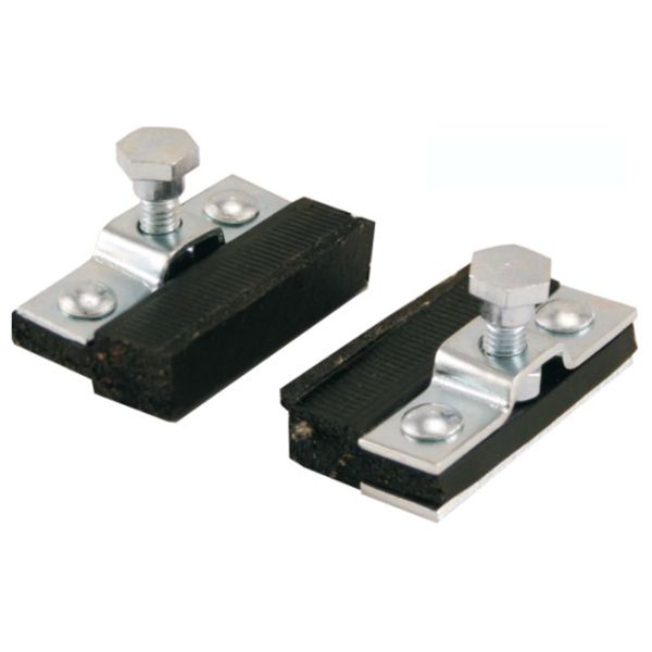 Pair of 40 mm brake pads offset screw glides