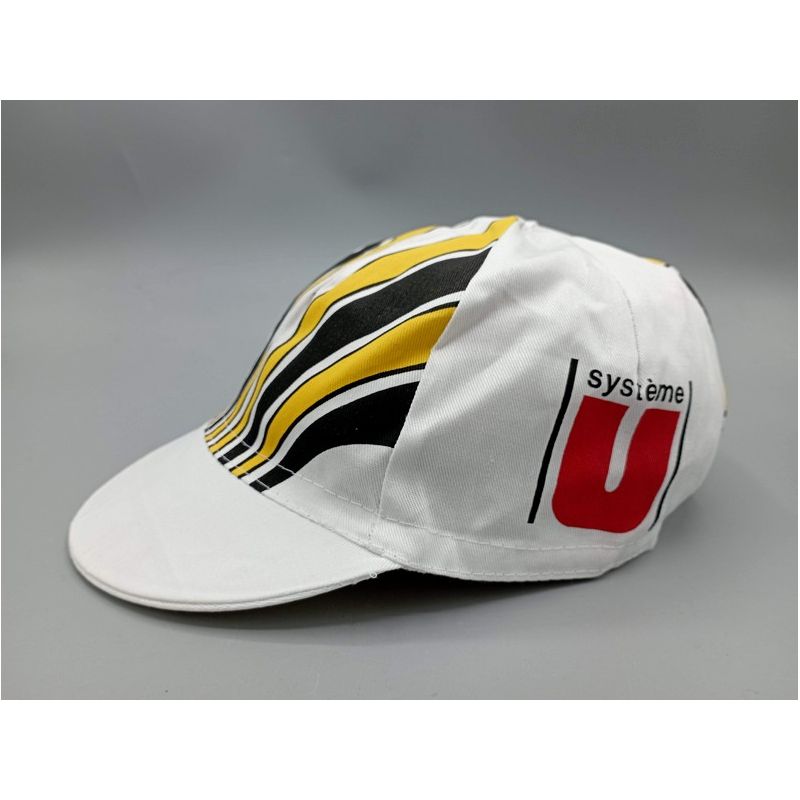 System U cap cycling Laurent Fignon team - authentic vintage cap from the late 80s