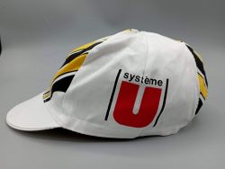 System U cap cycling Laurent Fignon team - authentic vintage cap from the late 80s