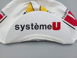 System U cap cycling Laurent Fignon team - authentic vintage cap from the late 80s