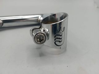 3ttt chromed steel stem 120mm ⌀22,2mm 4°