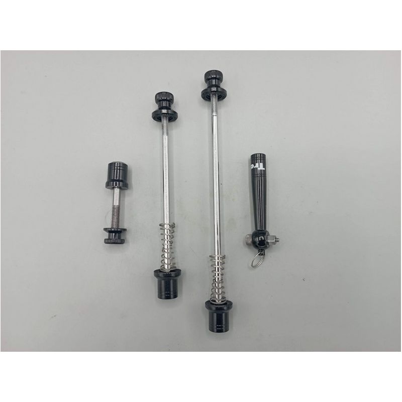 Tranz X axle lock set for saddle, front and rear wheel