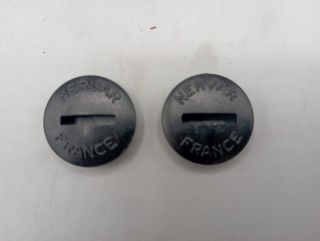 Nervar - 2 bouchons 22 mm en plastique noir pour pédalier Nervar