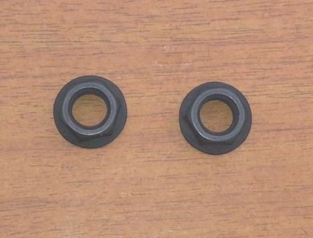 Lot De 2 Goupilles De Pédalier Vélo 9.5mm - En Acier, Avec écrous Et Rondelles, Pour Fixation Manivelle