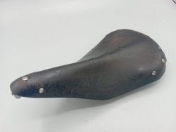 Ideale 5 leather saddle French vintage bike