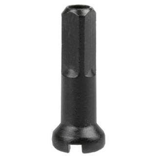 6 spokes nipples ø 2mm, black