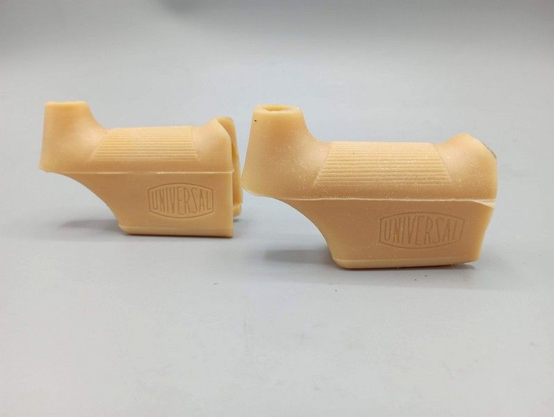 Universal - 2 beige brake lever hoods