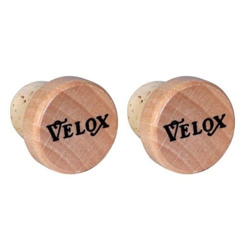 Bouchons embouts pour guidon VELOX en liège et bois
