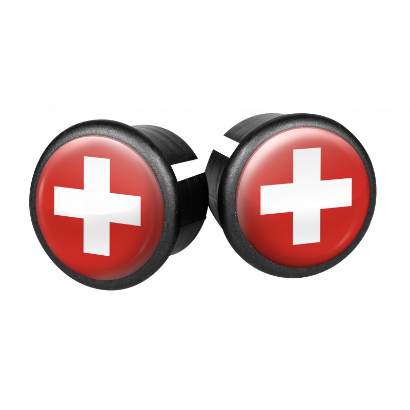 Bouchons embouts pour guidon VELOX ( Suisse )