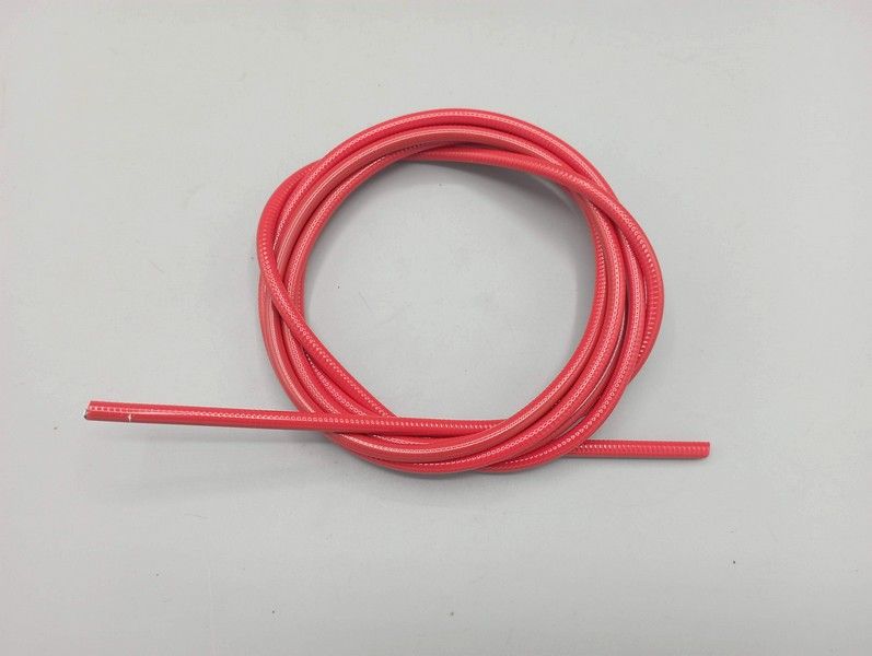 Old stock - 2 m red sheath ø 5 mm brand