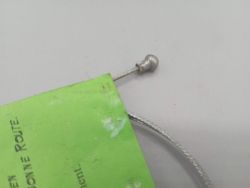 cable frein velo ancien vintage ville ancien stock