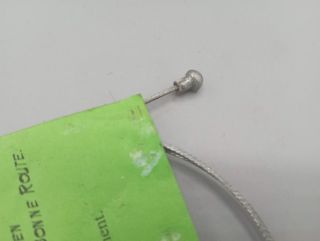 cable frein velo ancien vintage ville ancien stock