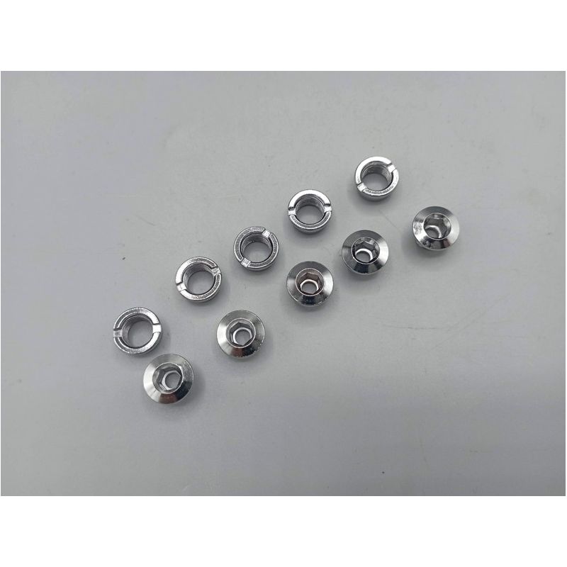 5 screws (chimney) for single chainring fixie crankset, track bike