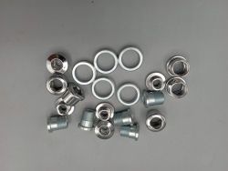 Stronglight - 5 vis (cheminée) pour pédalier triple plateau shimano suntour