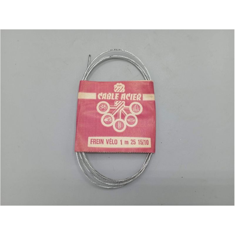 Old stock ! Transfil - Brake cable 1,25 m ø 15/10