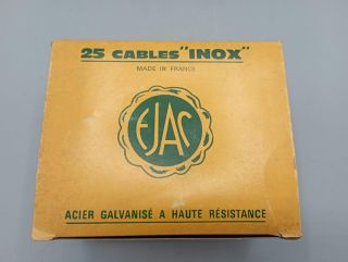 Ancien stock ! EJAC - Inox - 1,25 m ø 18/10 - Câble de frein - années 80