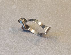 collier en inox 28,6 mm pour gaine de câble vélo vintage