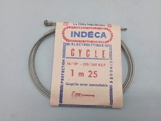 Old stock ! Indeca - Brake cable 1,25 m ø 16/10