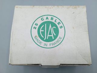 Ancien stock ! Boîte de 25 câbles de freins EJAC - 1,25 m ø 18/10