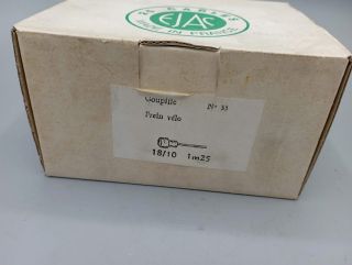 Ancien stock ! Boîte de 25 câbles de freins EJAC - 1,25 m ø 18/10