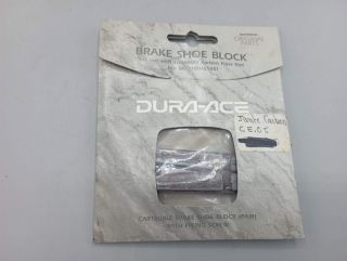 Dura-Ace - 2 patins pour jante carbone BR-7700 - BR-6500 vélo course vintage