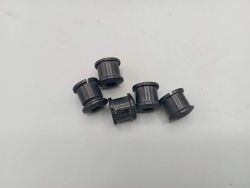 5 chimney screws for Stronglight Cobra black aluminium double crankset