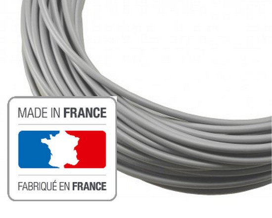 2 m de gaine grise au Teflon 5 mm