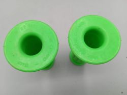 Cassano - Pair of green BMX grips
