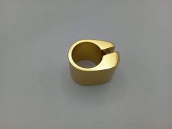 Collier de tige de selle ø 27 mm aluminium BMX VTT VTC produit neuf couleur or