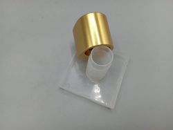Collier de tige de selle ø 27 mm aluminium BMX VTT VTC produit neuf couleur or