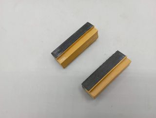 2 patins de frein bicolore 42 mm