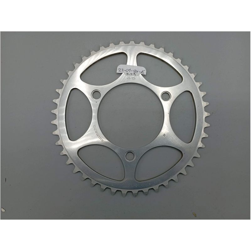 shimano 600 chainring 3 holes 45 teeth BCD 95 vintage racing bike