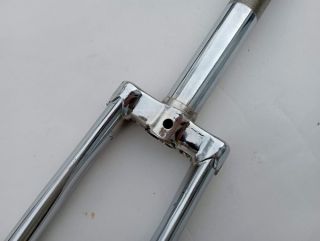 Fourche chromé 24" 600a ertro 541  pivot : 168 mm pour vélo vintage