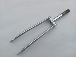 Fourche chromé 24" 600a ertro 541  pivot : 168 mm pour vélo vintage