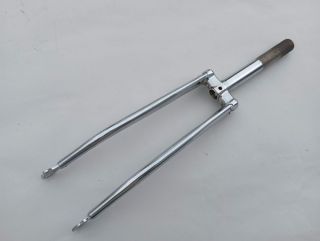Fourche chromé 24" 600a ertro 541  pivot : 168 mm pour vélo vintage