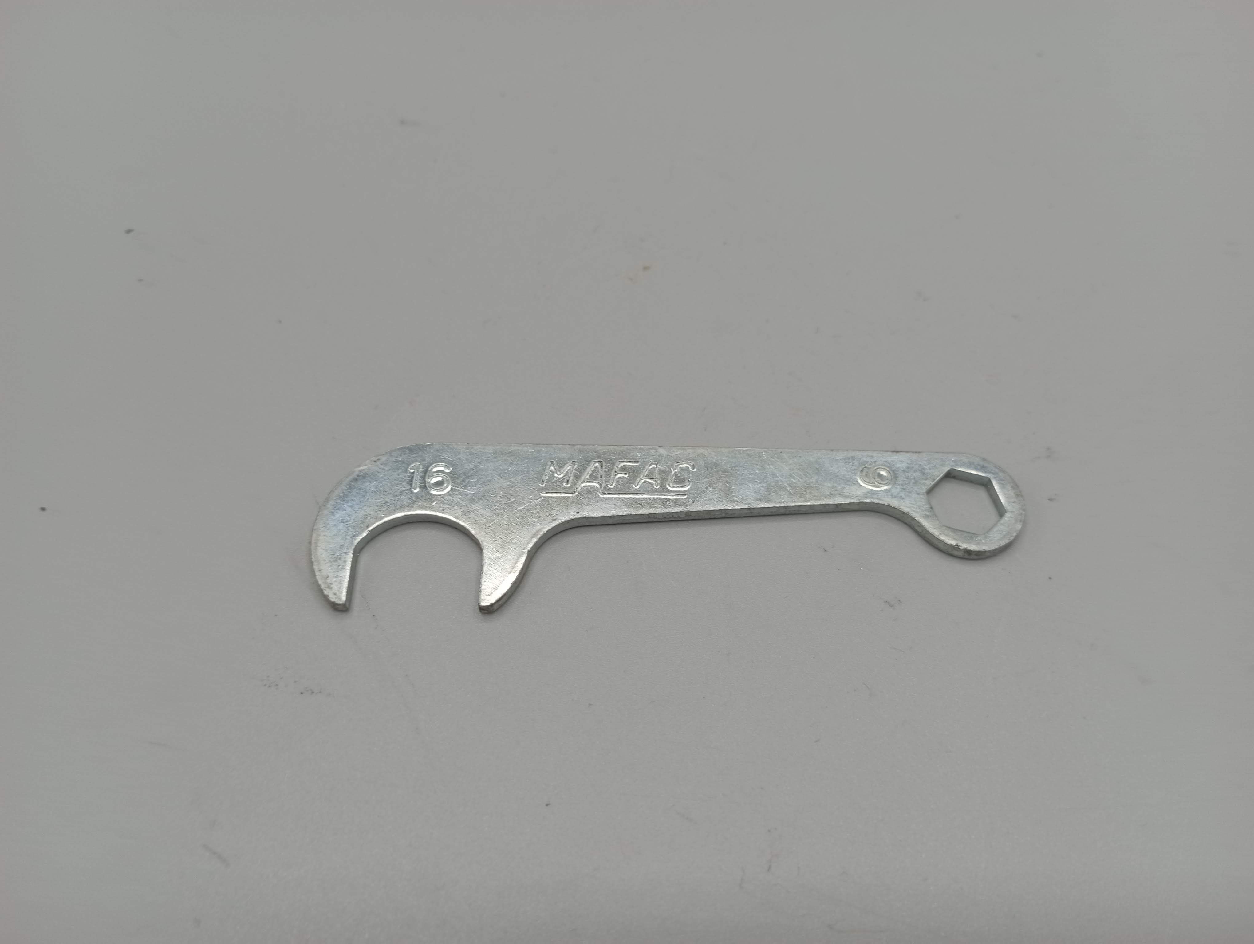 Mafac steel flat spanner for 9 16 mm old stock