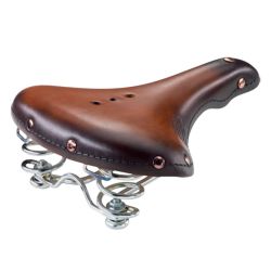 selle en cuir marron pour vélo de ville rétro Monte Grappa 1990 vélo vintage