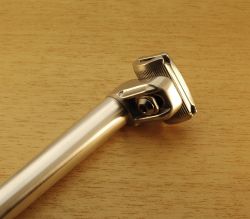 Tige de selle Atoo 25,4 mm  L350 mm en aluminium