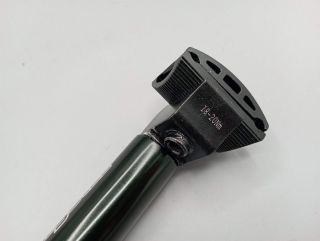 Tige de selle 26,8 mm noire Ergotec