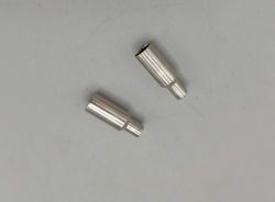 2  butées ø 5 mm - ø 2 mm en inox pour dérailleur