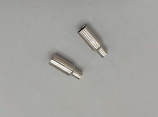 2  butées ø 5 mm - ø 2 mm en inox pour dérailleur