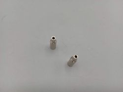 2  butées ø 5 mm - ø 2 mm en inox pour dérailleur