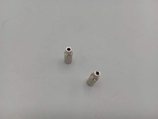2  butées ø 5 mm - ø 2 mm en inox pour dérailleur