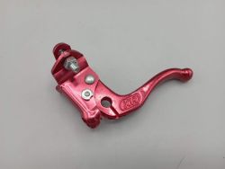 Red right brake lever for BMX old school with lock system nos