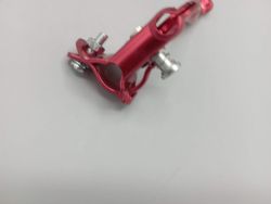 Red right brake lever for BMX old school with lock system nos