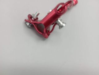 Red right brake lever for BMX old school with lock system nos